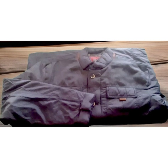 UNTUCKit Lightweight Navy Blue Nylon Jacket Coat L Men - RODIER NWT - Picture 5 of 8